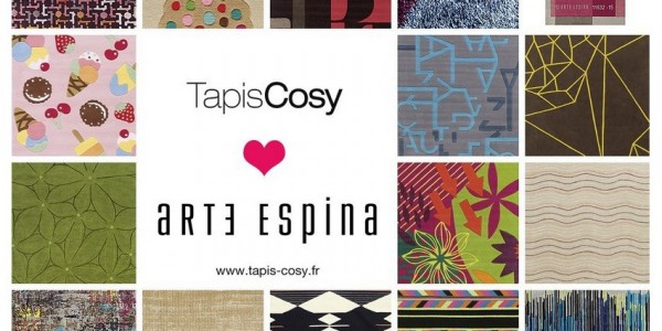 La nouvelle collection 2015 des tapis Arte Espina est arrivée chez Tapis Cosy !