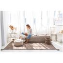 Tapis lavable Tribu Soil Marron L - 170 x 240