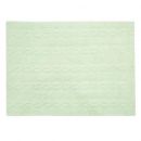 Tapis Lavable Tresse Vert Menthe S 80 x 120 - Lorena Canals