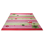 Tapis enfant rose Esprit Home LADYBIRD