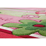 Tapis enfant rose Esprit Home LADYBIRD