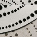 Tapis rond moderne EDDY beige Esprit