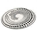 Tapis rond moderne EDDY beige Esprit