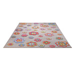 Tapis Esprit Home BACK TO FLOWER POWER sable
