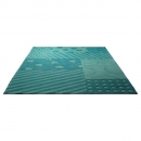Tapis enfant Stars and Stripes turquoise Esprit Home