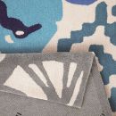 Tapis moderne Esprit bleu Tara