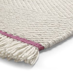 Tapis FLASHING UP Esprit Home écru et rose