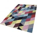 Tapis RAINBOW TRIANGLE KELIM Multicolore - Esprit