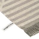 Tapis Carpets & CO. moderne IRREGULAR FIELDS taupe et blanc