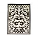 Tapis moderne noir et blanc Zebra Flair Rugs