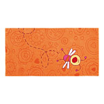 Tapis enfant HAPPY ZOO SUMM SUMM orange SIGIKID