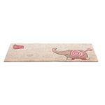 Tapis enfant HAPPY ZOO ELEPHANT beige SIGIKID