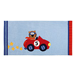 Tapis enfant HAPPY STREET CARS bleu SIGIKID