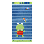 Tapis enfant SUSI SUMPFHOSE bleu et vert SIGIKID