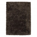 Tapis Shaggy BERGAMO Marron Foncé - Angelo