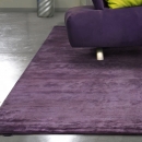 Tapis AKKA Angelo tufté main en viscose lilas