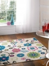 Tapis moderne crème Bohemia Flair Rugs