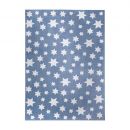 Tapis Wecon Jeans Star moderne bleu