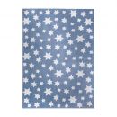 Tapis bleu moderne Jeans Star Wecon