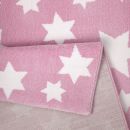 Tapis Jeans Star rose Wecon moderne