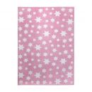 Tapis Wecon rose Jeans Star moderne