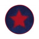 Tapis Rond Walk of Fame Cosmic Glamour Rouge - Wecon