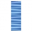Tapis de couloir zébré bleu ARESOFIE SJOSTROM DESIGN