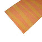 Tapis de couloir orange SOFIE SJOSTROM DESIGN ARE zébré