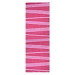 Tapis de couloir SOFIE SJOSTROM DESIGN ARE zébré rose