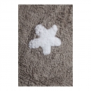 Tapis enfant STARS marron Lorena Canals