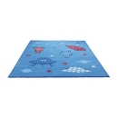 Tapis bleu LITTLE ASTRONAUTS Esprit Home