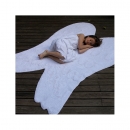 Tapis enfant SILHOUETTE WINGS gris Lorena Canals
