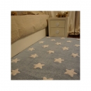 Tapis enfant STARS bleu Lorena Canals