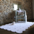 Tapis enfant GALLETA blanc Lorena Canals