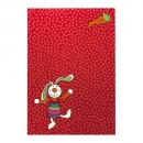 Tapis enfant RAINBOW RABBIT rouge Sigikid