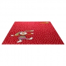 Tapis enfant RAINBOW RABBIT rouge Sigikid