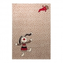 Tapis enfant beige RAINBOW RABBIT Sigikid