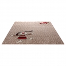Tapis enfant RAINBOW RABBIT beige Sigikid