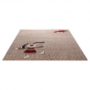 Tapis enfant beige RAINBOW RABBIT Sigikid