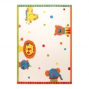 Tapis enfant ANIMAL FESTIVAL blanc Sigikid