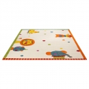 Tapis enfant ANIMAL FESTIVAL Sigikid blanc