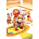 Tapis enfant ANIMAL FESTIVAL blanc Sigikid