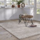 Tapis blanc shaggy COSY GLAMOUR Esprit Home