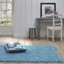 Tapis Esprit Home shaggy Homie bleu