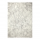 Tapis MADISON Esprit Home blanc motif floral