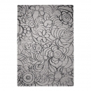 Tapis MADISON Esprit Home gris motif floral