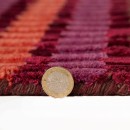 Tapis moderne laine rouge Cedar Flair Rugs