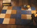 Tapis moutarde Glade Check Flair Rugs
