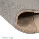 Tapis tufté main naturel Squared Flair Rugs