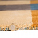 Tapis moutarde Glade Check Flair Rugs